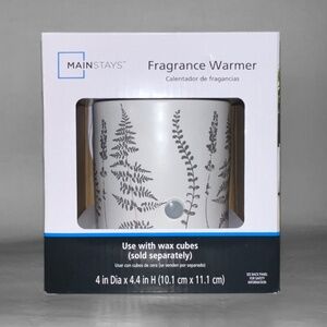 Leaf Themed Wax Fragrance Warmer